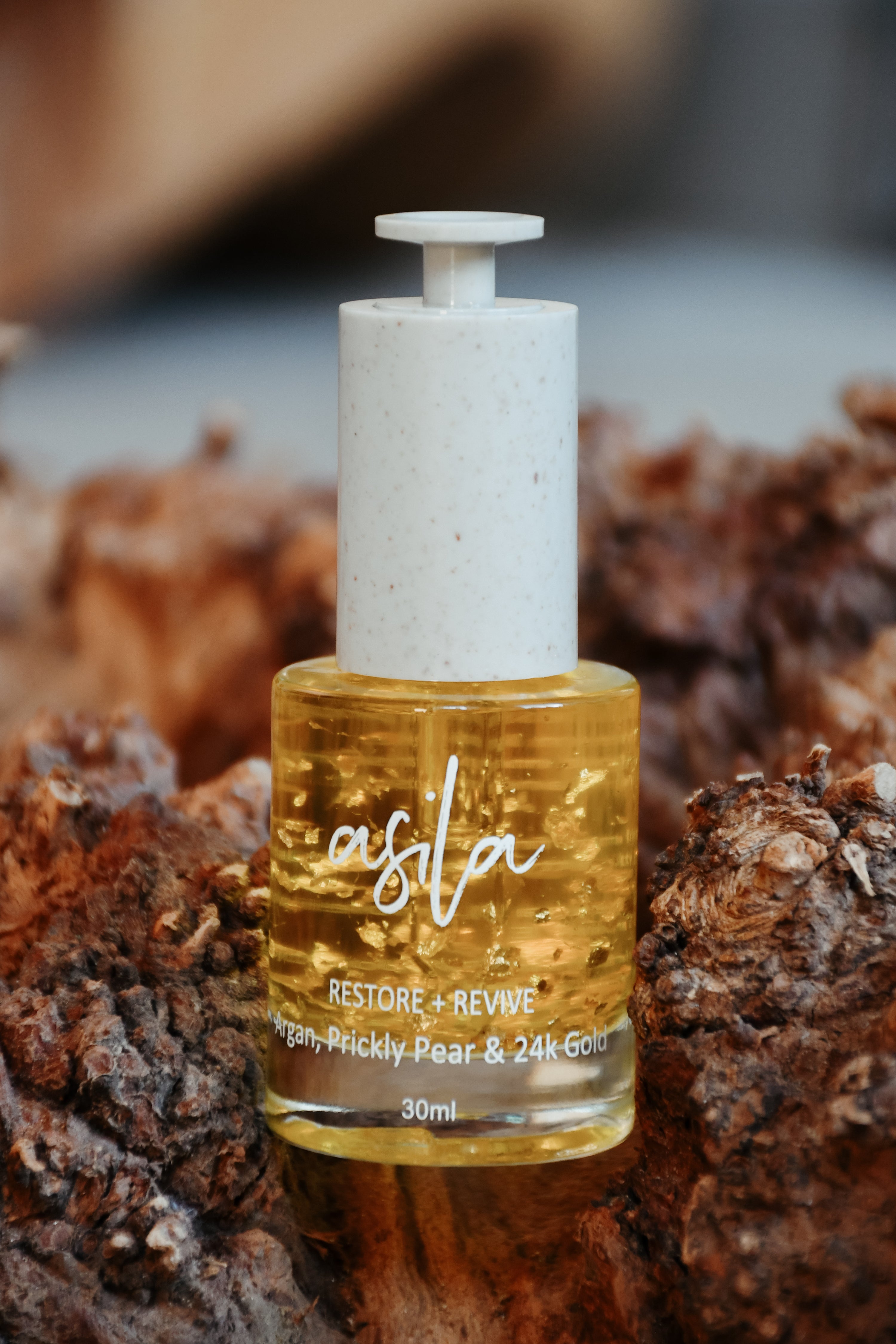 Argan & Prickly Pear infused in 24K Face Oil