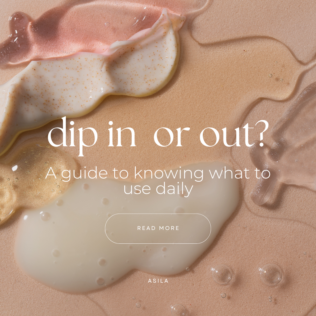 When to Dip In and Out of Skincare Products: A Guide to Knowing What to Use Daily